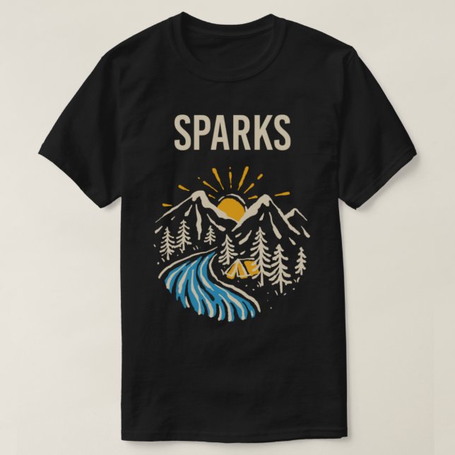 Camiseta Faíscas (Frente do Design)