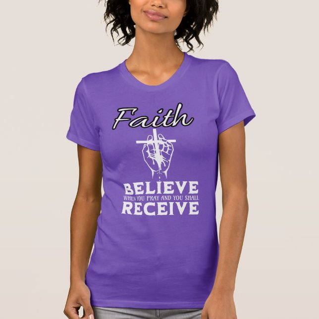 Camiseta Faith Acredita Moderna (Frente)