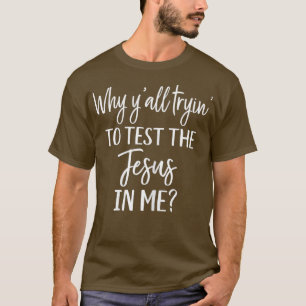 Camiseta Faith Christian Mamãe, por que vocês estão tent