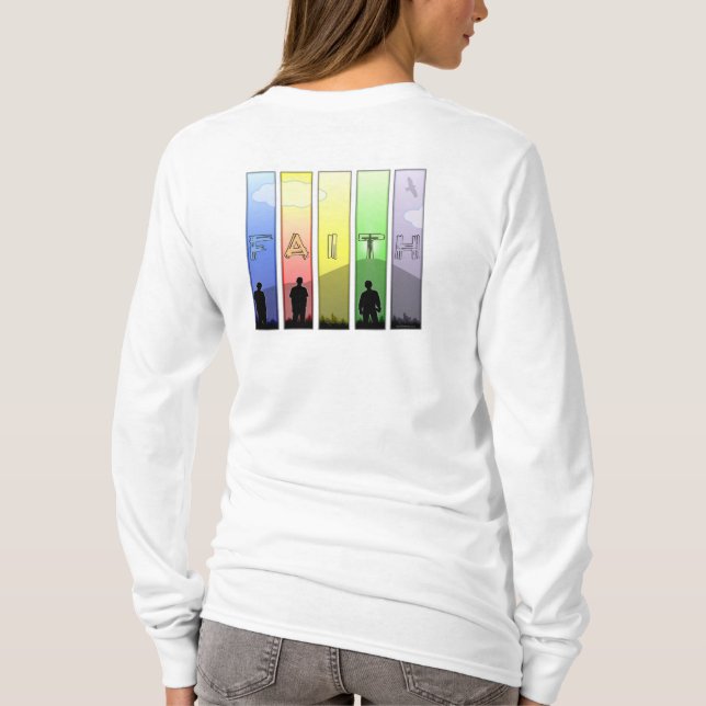 Camiseta Faith Cross (Verso)