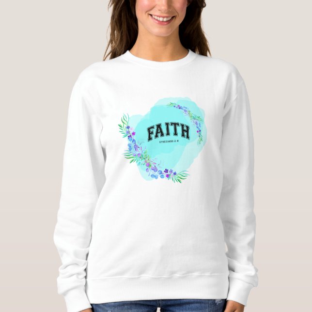 Camiseta Faith, Ephesianos 2:8 (Frente)