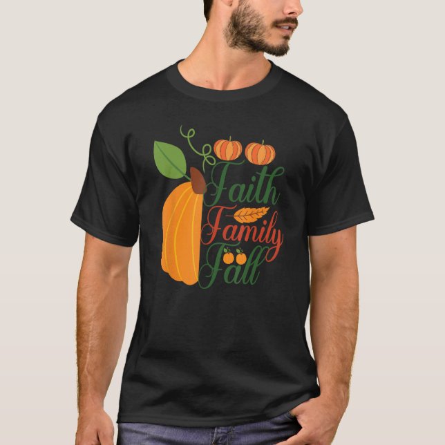 Camiseta Faith Family Fall (Frente)