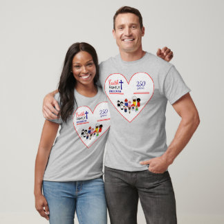 Camiseta Faith, Family, Freedom