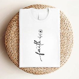 Camiseta Faith Flower