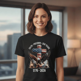 Camiseta Faith Freedom 250 Years | America 1776–2026 Patrio
