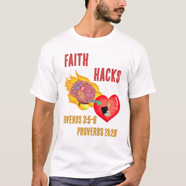 Camiseta Faith Hacks (Frente)