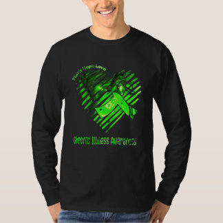 Camiseta Faith Hope ama a consciência das doenças crônicas