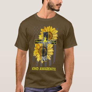 Camiseta Faith Hope ama Atravessar a Consciência Adhd