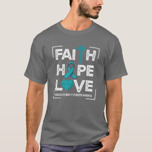 Camiseta Faith Hope ama Desordem Dissociativa de Identidade