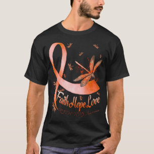 Camiseta Faith Hope ama o Dragão de Consciência do RSD CRPS