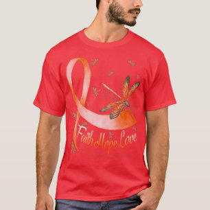 Camiseta Faith Hope Love ADHD Awarness Dragonfly Premium
