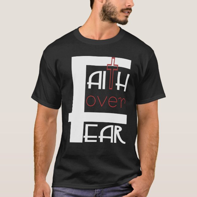 Camiseta Faith Over Fear (Frente)