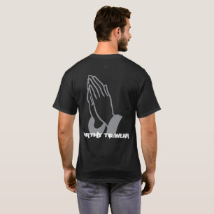 Camiseta Faith Rezando Mãos - Vale a Pena Vestir