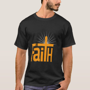 Camiseta Faith Trust Cross Bíblia Verse Christian 1