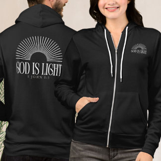 Camiseta Faith Zip Up Sweatshirt, Bíblia Versa Jaqueta