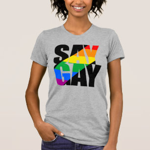 Camiseta Faixa Chuvosa Gay Arco-íris