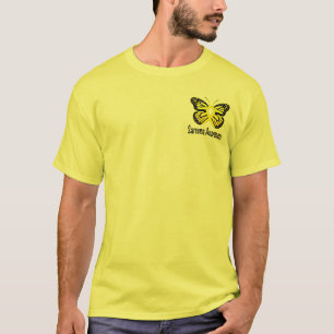 Camiseta Faixa de Sensibilização da Borboleta Sarcoma