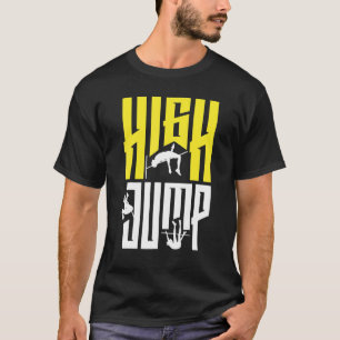 Camiseta Faixa E Campo Do Jumper De Salto Alto