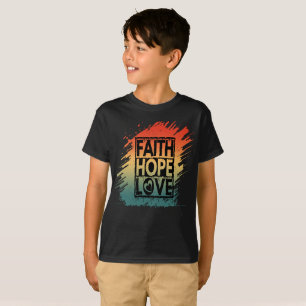 CAMISETA FAIXA ESPERANÇA AMOR VERDADEIRO MOTIVACIONAL INSPI