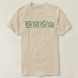 Camiseta Faixa Floral