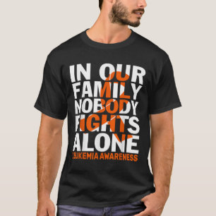 Camiseta Faixa Laranja Para O Apoio Familiar À Sensibilizaç