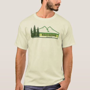 Camiseta Faixas Verdes do Parque Nacional Kosciuszko