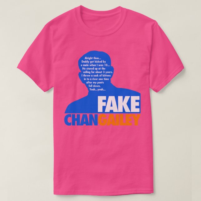 Camiseta Fake Chan Gailey TShirt (Frente do Design)
