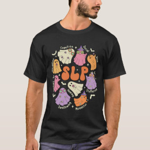 Camiseta Fala-se em linguagem patologista Hallowe