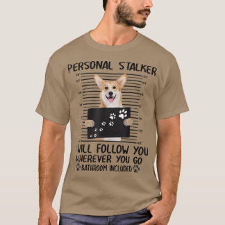 Camiseta Falador Pessoal Eu Vou Segui-Lo Corgi Lover 110