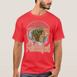Camiseta falafel feijão arábico culinária egito egito vegan