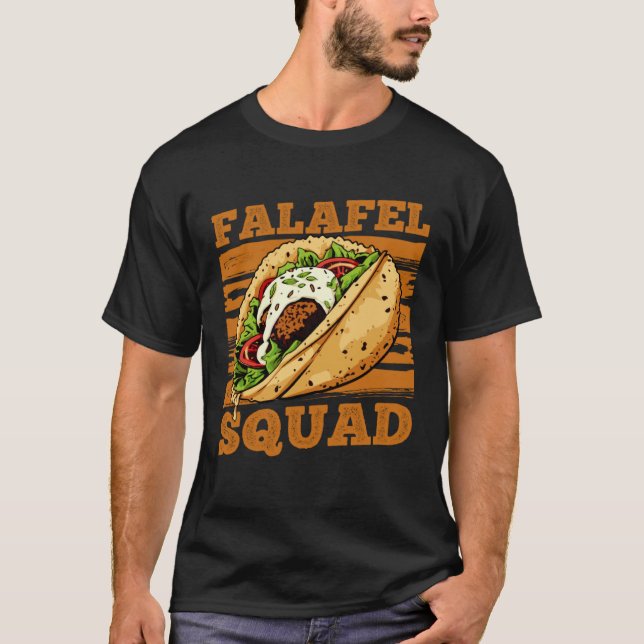 Camiseta Falafel Squad Hobby Chef Kebap Hummus (Frente)