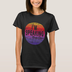 Camiseta Falando Kamala Harris 3