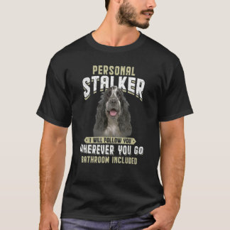Camiseta Falante Pessoal Eu Vou Segui-Lo Em Inglês