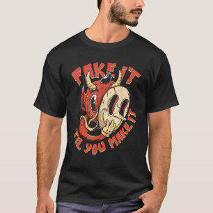 Camiseta Falar Até Que Você Faça O Demônio Demônio Motivaci