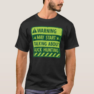 Camiseta Falar De Caça De Patos De Água