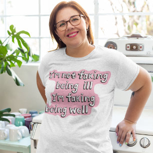 Camiseta Falar ser uma deficiência invisível