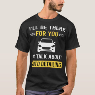 Camiseta Falar Sobre Detalhes de Automóveis Detalhe Detalhi