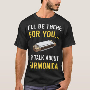 Camiseta Falar Sobre Harmônica Órgão de Boca
