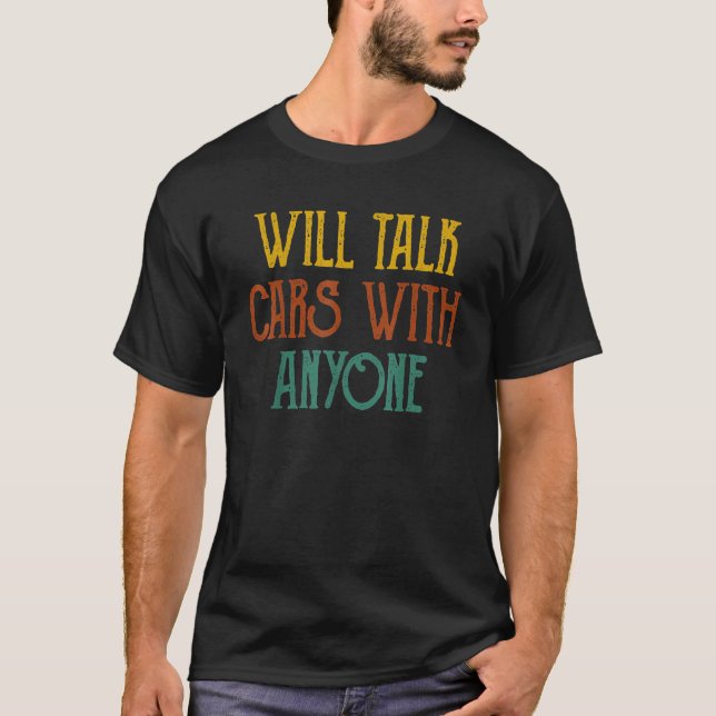 Camiseta Falará Carros Com Qualquer Um (Frente)