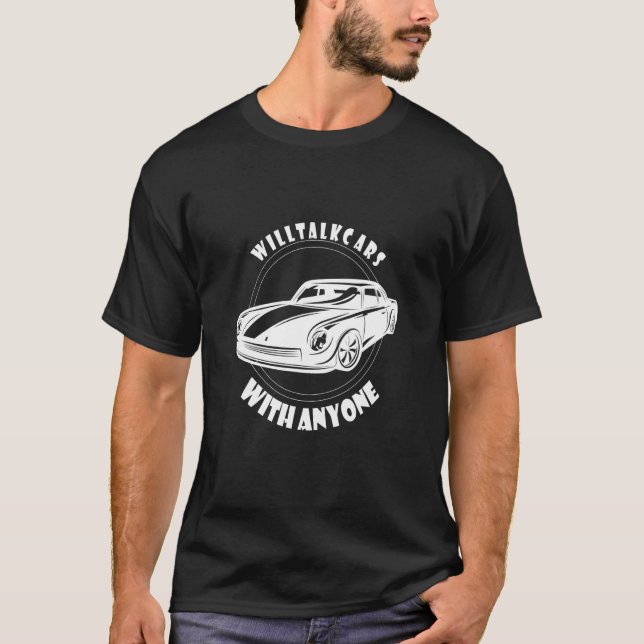 Camiseta falará com qualquer um dos carros (Frente)