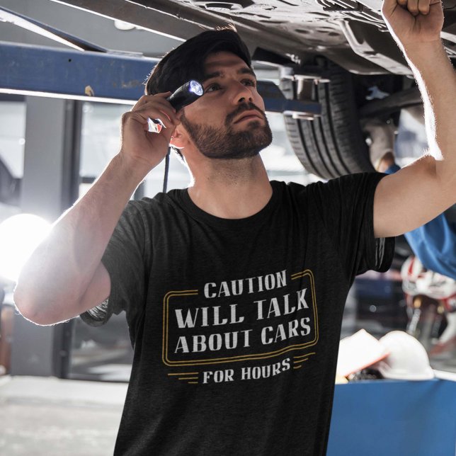 Camiseta Falará Sobre Carros (Criador carregado)