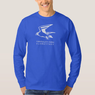 Camiseta Falcão Adulto Mens Longa Leve Tee