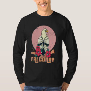Camiseta Falcão Aves de rapina Falcões Amor por aves Águias