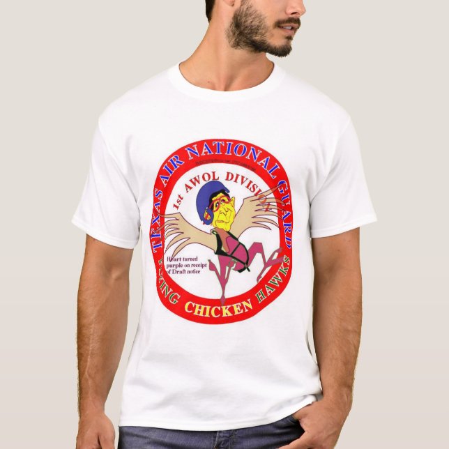Camiseta Falcão de galinha (Frente)