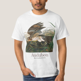 Camiseta Falcão de ombros vermelhos de John James Audubon