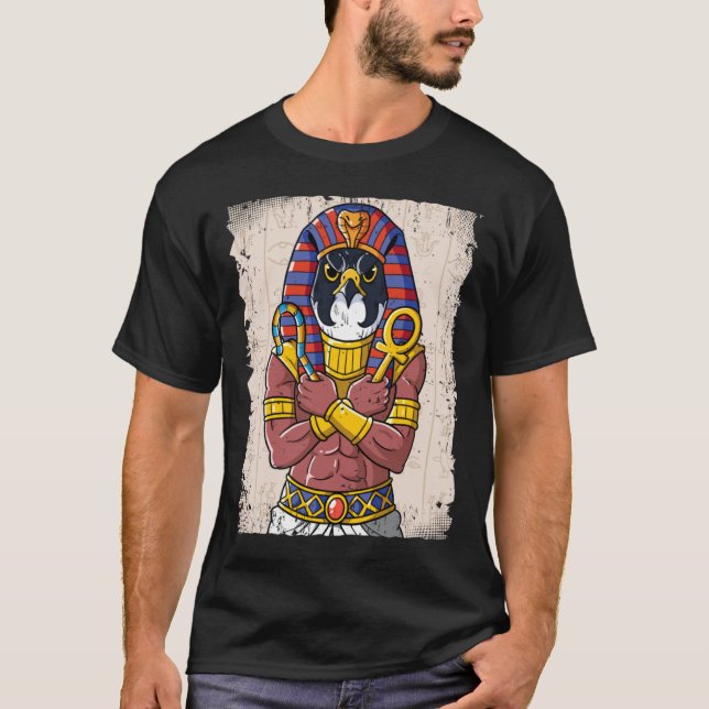 Camiseta Falcão Egípcio Faraó (Frente)