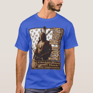 Camiseta Falcão Hunkpapa Lakota do ferro