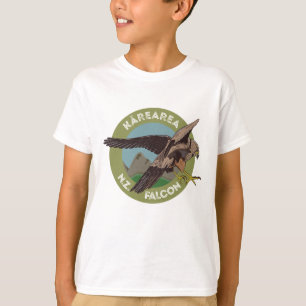 Camiseta Falcão Karearea Nova Zelândia