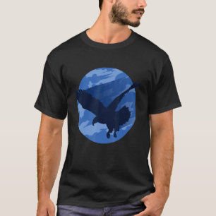 Camiseta Falcão Patriótico de Eagle Kids