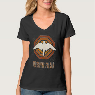 Camiseta Falcão-peregrino Vintage Retro Clássico Amor Anima